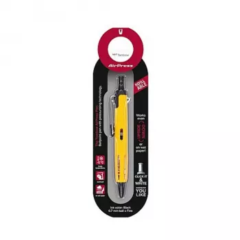 Tombow BC-AP52 Stick Pen - κίτρινο - μαύρο μελάνι - 0,7 mm