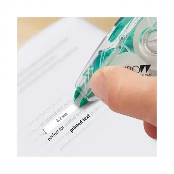 Tombow MONO YXE διορθωτικό ρολό - πράσινο/διαφανές - 16 m x 4,2 mm - συσκευασία blister