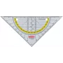BRUNNEN Γεωμετρικό τρίγωνο OFFICE TO GO 16,0 cm Διάφανο