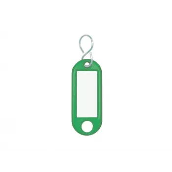 WEDO Jumbo συνδετήρας πράσινος 52 mm 21 mm 10 τεμ. πλαστικοποιημένο ατσάλι
