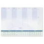 SIGEL Time Desk Pad μπλε/πράσινο χαρτί A2 (H6350)