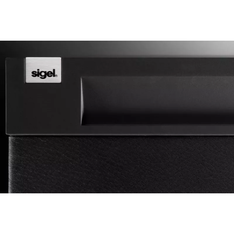 SIGEL CINTANO Βάση γραφείου S - μαύρη - τεχνητό δέρμα - 600 x 490 mm - 1 τεμ.
