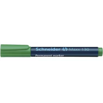 Schneider Pen Maxx 130 Μόνιμος μαρκαδόρος - πράσινος - στρογγυλή μύτη - μαύρο μελάνι - πλάτος γραμμής 1-3 mm