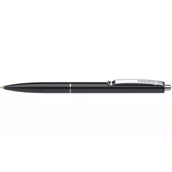 Schneider K15 Clip Ανασυρόμενο Στυλό Διαρκείας Μαύρο 0,6mm, συσκευασία 50 τεμ.