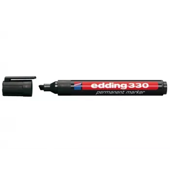 EDDING OFC-ED330BK Μόνιμος μαρκάδος Μαύρο 1-5 mm Μύτη σφήνας 1 τεμ.
