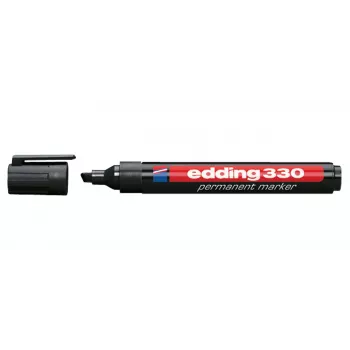 EDDING OFC-ED330BK Μόνιμος μαρκάδος Μαύρο 1-5 mm Μύτη σφήνας 1 τεμ.
