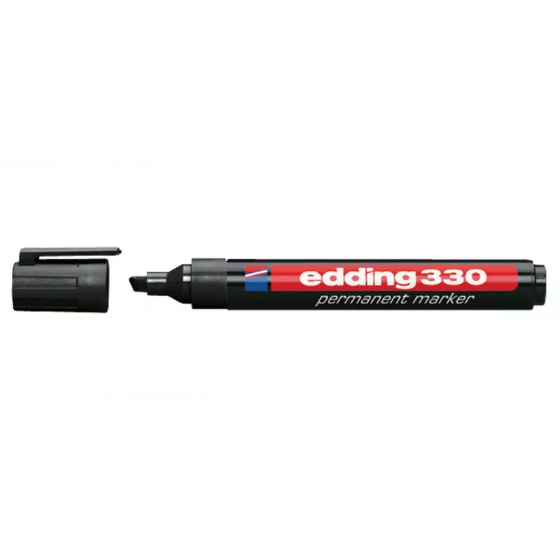 EDDING OFC-ED330BK Μόνιμος μαρκάδος Μαύρο 1-5 mm Μύτη σφήνας 1 τεμ.