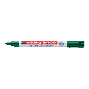 EDDING 8400 CD/DVD/BD Μόνιμος Μαρκάδος - Μαύρο - 0,5-1 mm Στρογγυλή μύτη