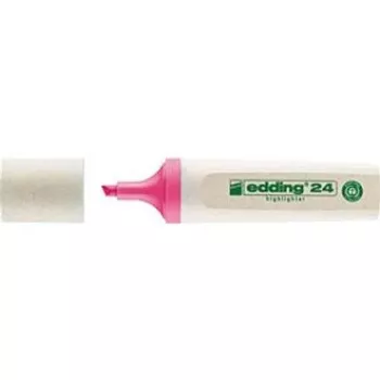 EDDING EcoLine 24 Μαρκάδος υπογράμμισης - Ροζ - 10 τεμ. - 2-5 mm Μύτη σφήνας - Μελάνι με βάση το νερό - 90 % ανακυκλωμένο πλαστικό