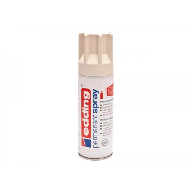 EDDING Premium 5200 Ακρυλικό Σπρέι Χρώματος - Κρεμ λευκό - 200 ml