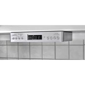 Soundmaster UR2045SI ραδιόφωνο κουζίνας DAB+, FM, Bluetooth, ανοιχτή ακρόαση, ασημί