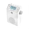 Soundmaster DAB60WE Ραδιόφωνο πρίζας DAB+, FM, Bluetooth, USB ανοιχτής ακρόασης, αδιάβροχο, λευκό