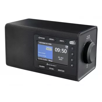 Soundmaster Ραδιόφωνο DAB+ DAB900SW Μαύρο - Δέκτης