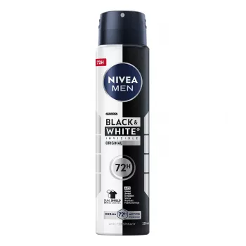 Nivea Men Black & White Invisible Original Αποσμητικό Σπρέι κατά της Εφίδρωσης 250ml