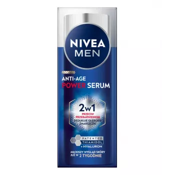 NIVEA Men Anti-Age Power Ορός 2σε1 Εντατικός Αντι-ατέλειας Ορός 30 ml