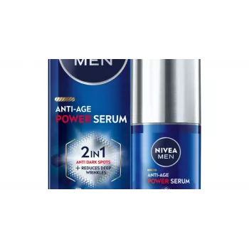 NIVEA Men Anti-Age Power Ορός 2σε1 Εντατικός Αντι-ατέλειας Ορός 30 ml