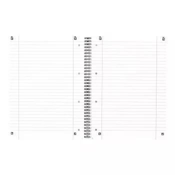 Oxford TOUCH σημειωματάριο - κοραλί - A4+ - 80 φύλλα - 90 g/m² - ριγέ