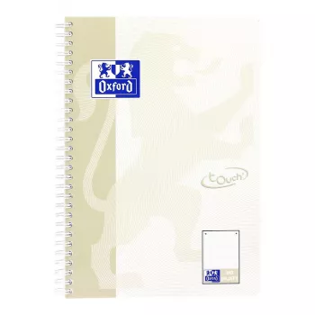 Oxford TOUCH σημειωματάριο B5 πουά καρό μπεζ 80 φύλλα 90 g/m²