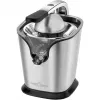 PROFI COOK PC-ZP 1154 Στιφτήρι εσπεριδοειδών, 160 W, Ανοξείδωτο ατσάλι, 500 ml, 2 κώνοι, Λειτουργία μοχλού, Μαύρο/Ασημί