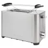 PROFI COOK Τοστιέρα 2 φετών PC-TA 1251, Θήκη ανοξείδωτου ατσαλιού, εξαιρετικά φαρδιές υποδοχές τοστ
