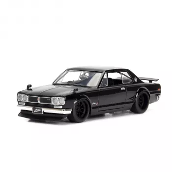 Jada Fast & Furious 1971 Nissan Skyline 2000 GT-R 1:24 Die-Cast μοντέλο αυτοκινήτου ασημί
