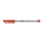 STABILO OHPen Universal κόκκινος υδατοδιαλυτός μαρκαδόρος overhead M (Medium) 1 τεμ.
