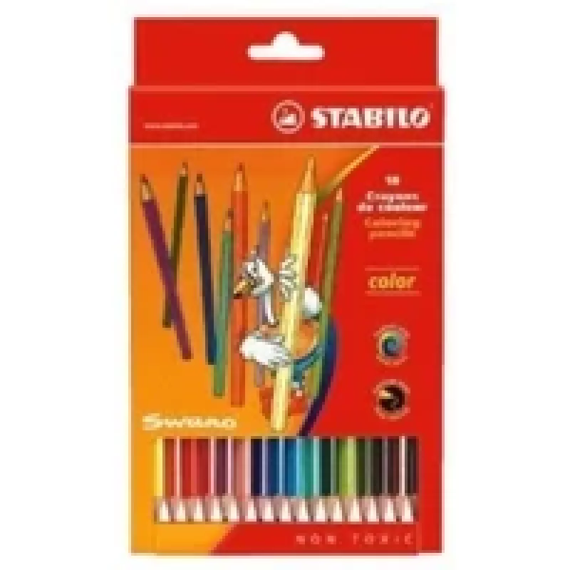 STABILO Color ξυλομπογιές - 18 τεμ.