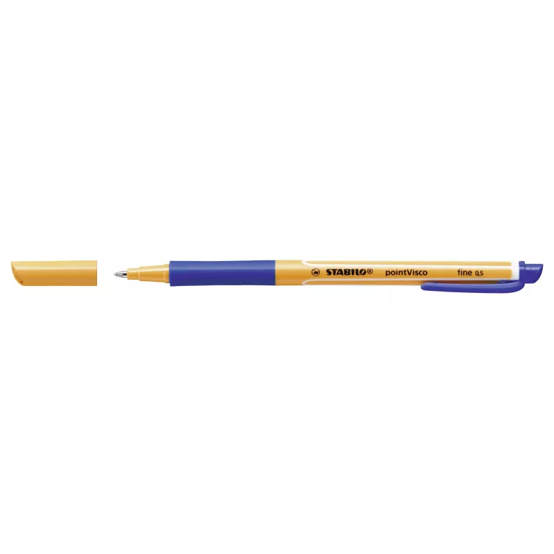 STABILO PointVisco πένα gel - πολύχρωμο - 0,5 mm - συσκευασία 10 τεμ.