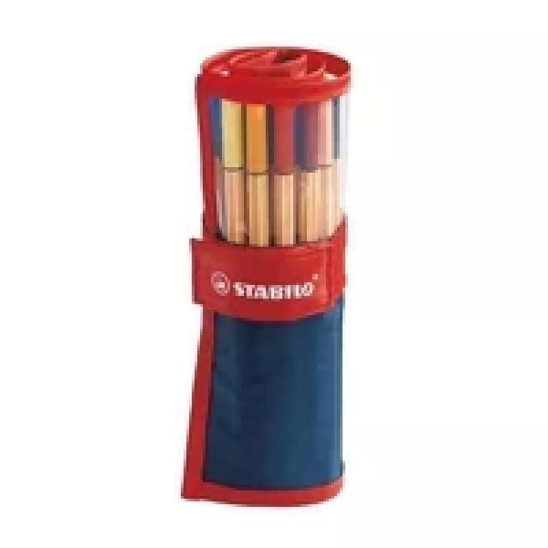 STABILO Point 88 Fineliner 0,4 mm - 20 πολύχρωμα χρώματα