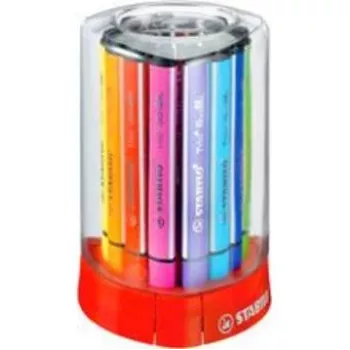 STABILO Trio Scribbi μαρκαδόροι - 2 mm - συσκευασία 12 τεμ. - χρώματα ασορτί