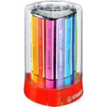 STABILO Trio Scribbi μαρκαδόροι - 2 mm - συσκευασία 12 τεμ. - χρώματα ασορτί