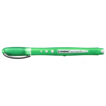 STABILO Worker Colorful Stick Pen πράσινο 0,5 mm αμφίχειρο συσκευασία 10 τεμ.