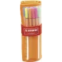 STABILO point 88 Fineliner σετ στυλό - 20 διαφορετικά χρώματα, 0,4 mm