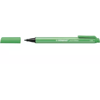 STABILO pointMax Fineliner στυλό πράσινο 0,8 mm μύτη νάιλον μελάνι με βάση το νερό