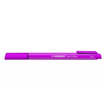 STABILO pointMAX μαρκαδόρος - ροζ - Medium - 0,8 mm - μελάνι με βάση το νερό - μύτη νάιλον