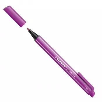 STABILO pointMax μαρκαδόρος - μωβ - Medium 0,8 mm - στρογγυλό - μελάνι με βάση το νερό - μύτη νάιλον