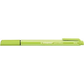 STABILO pointMax σετ Fineliner - 24 διαφορετικά χρώματα - μύτη 0,8 mm - μελάνι με βάση το νερό