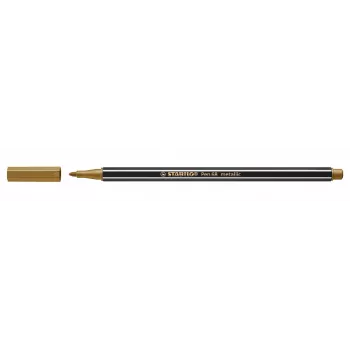 STABILO Pen 68 Metallic μαρκαδόρος - χαλκός - 1,4 mm - εξαγωνικός - μεμονωμένο στυλό