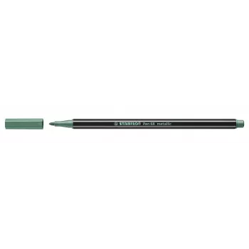 STABILO Pen 68 Metallic μαρκαδόρος - μεταλλικό πράσινο - 1 τεμ.