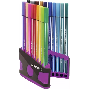 STABILO Pen 68 μαρκαδόρος - χρώματα ασορτί - συσκευασία 20 τεμ.