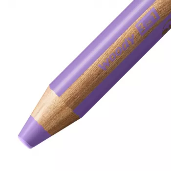 STABILO Woody 3 in 1 Multi-Talent μολύβι μωβ
