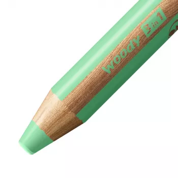 STABILO woody 3 in 1 Pastel Green Multi-Talent μολύβι