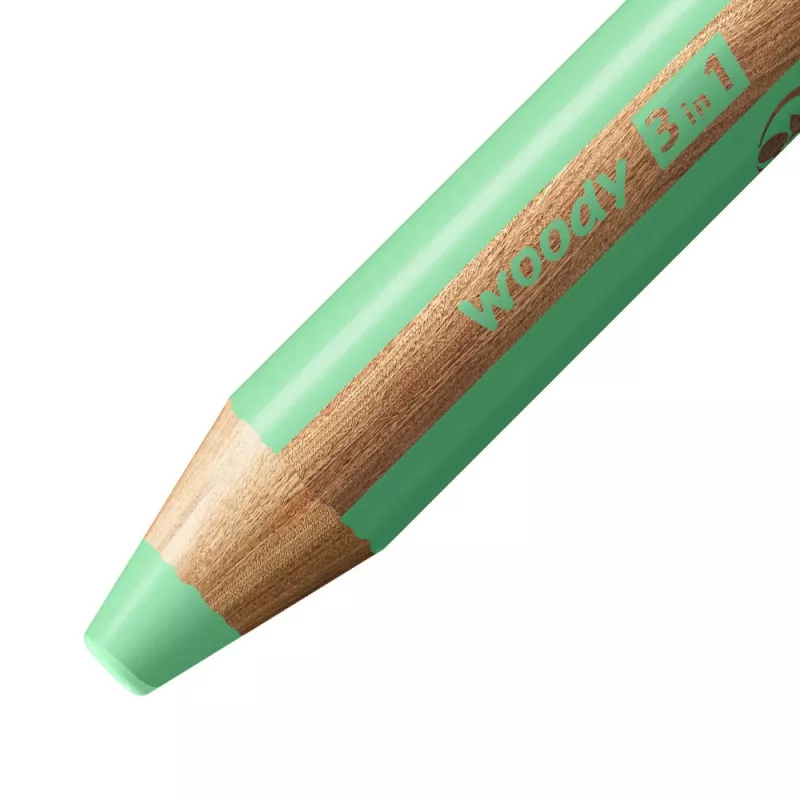 STABILO woody 3 in 1 Pastel Green Multi-Talent μολύβι