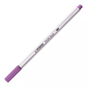 STABILO Pen 68 Brush ARTY Edition 24 τεμ. χάρτινη θήκη - μαρκαδόροι με εύκαμπτη μύτη πινέλου για handlettering, bullet journaling και εικονογράφηση