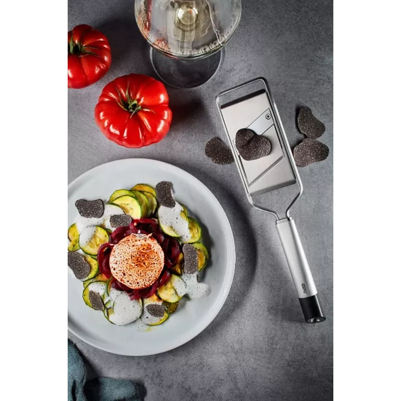GEFU PRIMELINE Mini Gourmet κόφτης ασημί/μαύρο