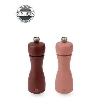 Peugeot Tahiti Σετ μύλων αλατιού και πιπεριού 2 τεμ. 15 cm Σοκολά