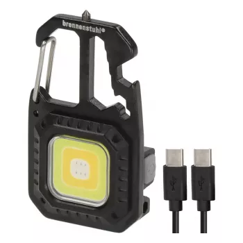 Brennenstuhl LED επαναφορτιζόμενος φακός 600 lm 1,5 h μαύρο (1173750009)