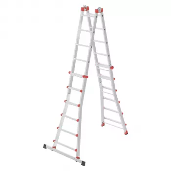 Hailo M80 4x6 σκάλα με σκαλοπάτια