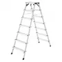 Hailo D60 StandardLine 2x7 σκαλοπάτια αμφίπλευρη σκάλα