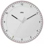 Braun BC17PW Επιτοίχιο ρολόι Quartz αναλογικό, 30 cm, ροζ/λευκό